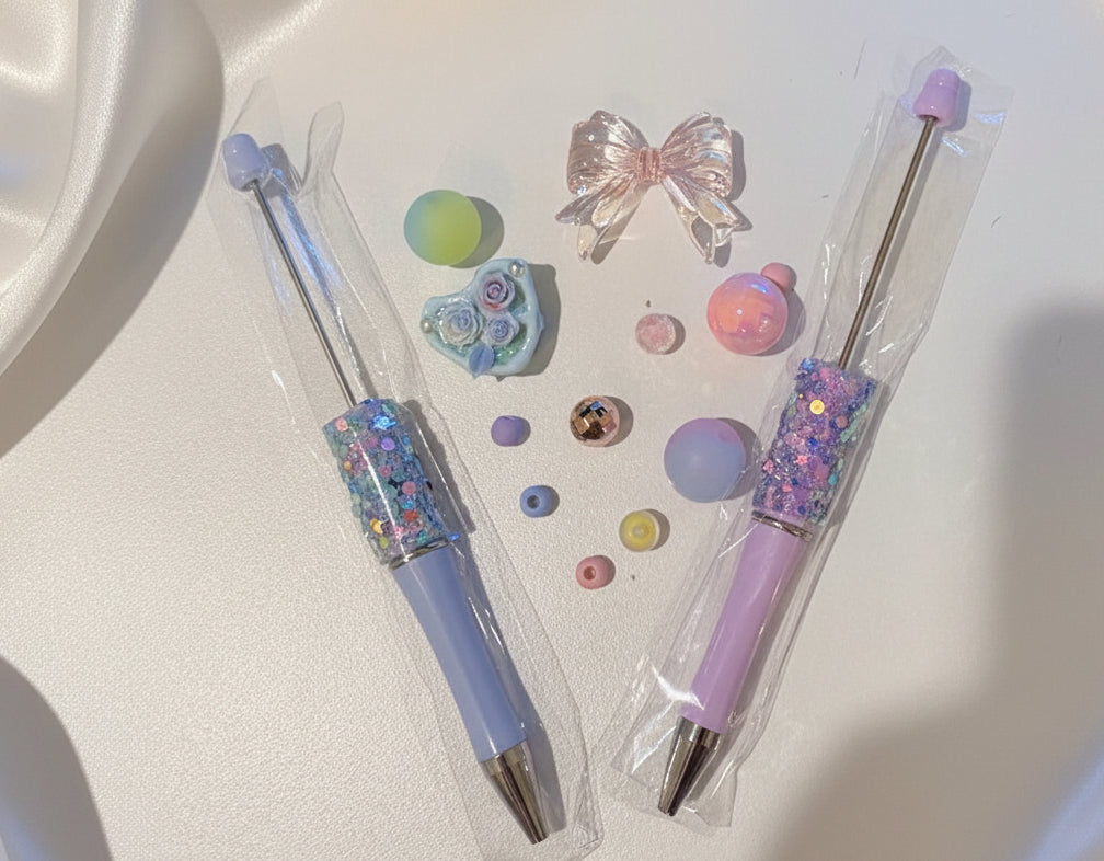 Blush Love Beadable Pen Kit set of 2