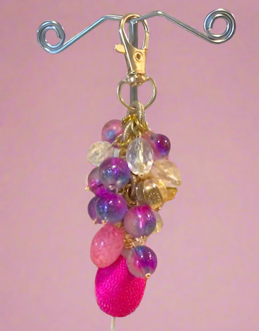 Pink Magic Bag Dangle