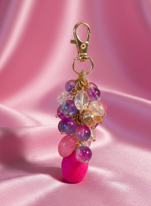 Pink Magic Bag/Key/Phone Charm