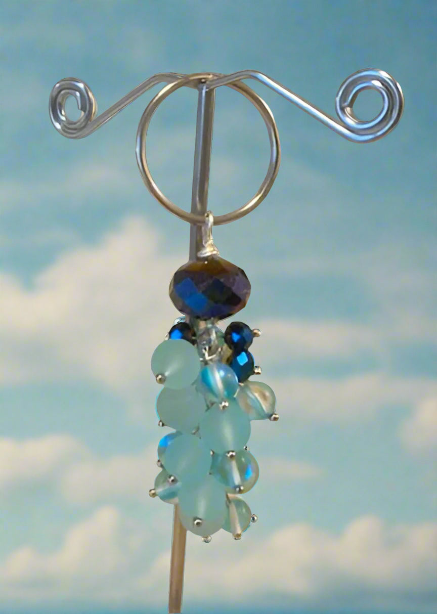 Blue Skies Key/Bag Charm