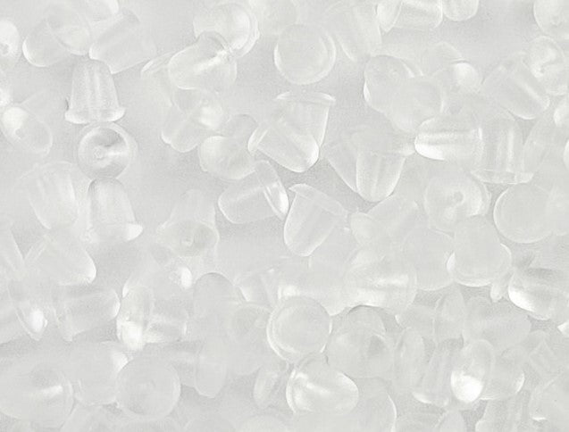 Earring Backs, Clear