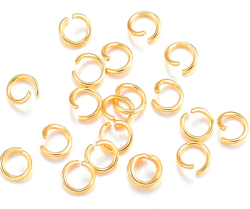 Jump Rings 18kGP 4mm