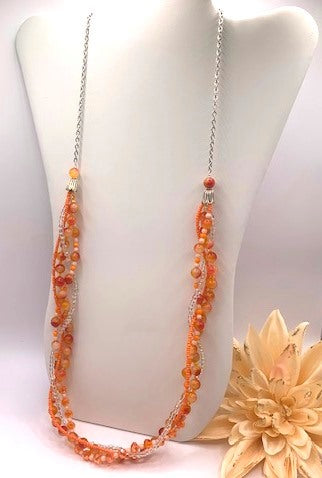 Sunsets Braided Necklace