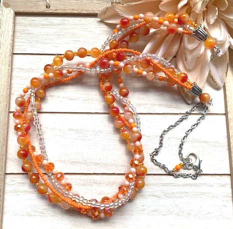 Sunsets Braided Necklace