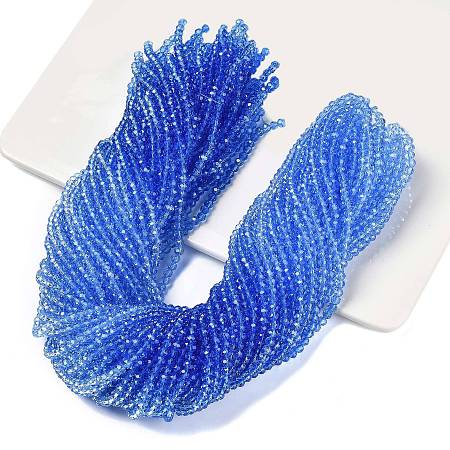 Rondelles, Gradient Blue 4.5mm