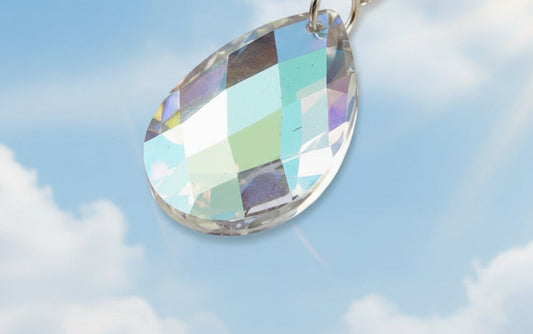 Teardrop Crystal Prism 37mm