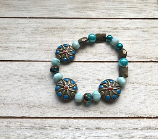 Southwest Inspired Stretch Bracelets