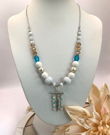 Feather in the Sky Necklace