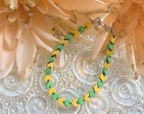 Chevron Hematite Bracelets