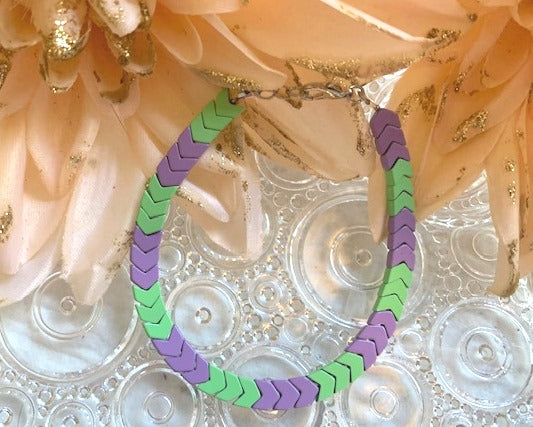 Chevron Hematite Bracelets