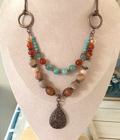 Harmony Leather Necklace