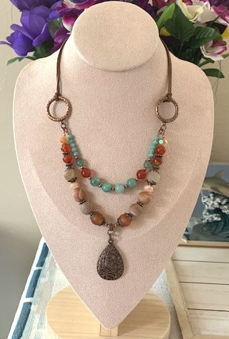 Harmony Leather Necklace