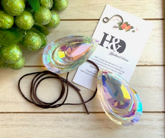 Teardrop K-9 Crystal Prism 88mm