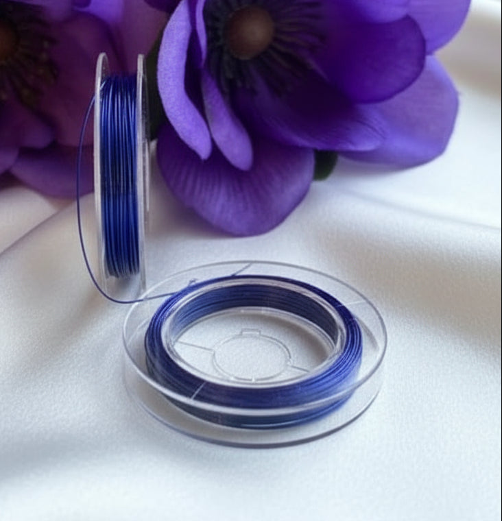 Tiger Tail Mini Roll Royal Blue .38mm