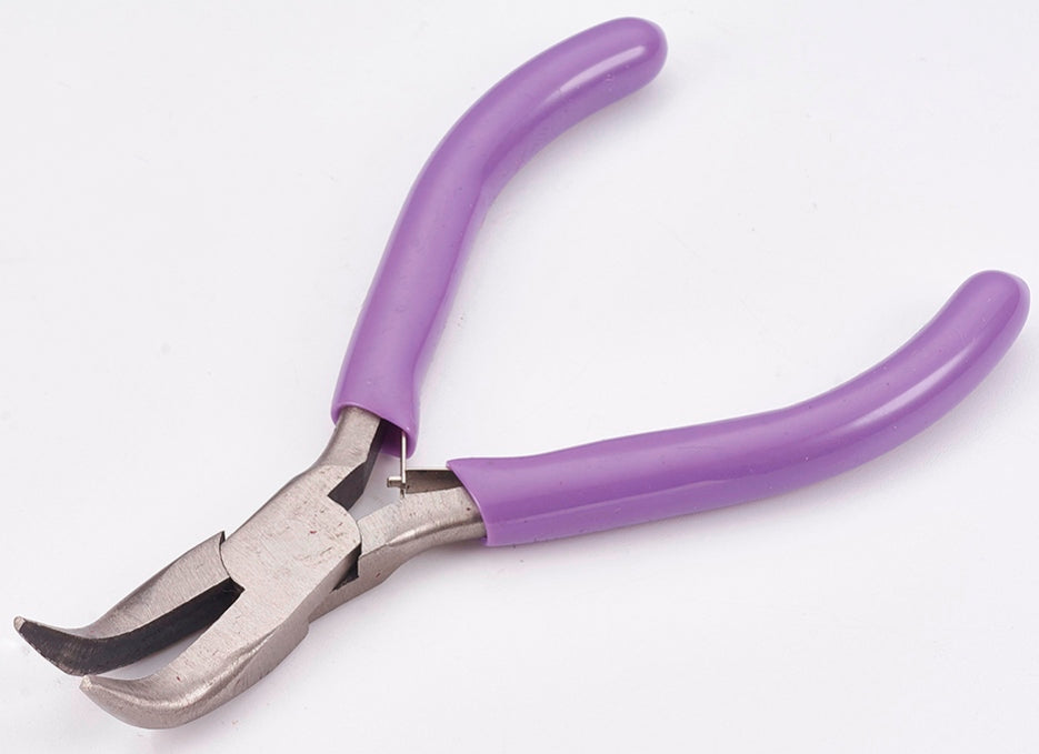 Bent Nose Pliers, Purple