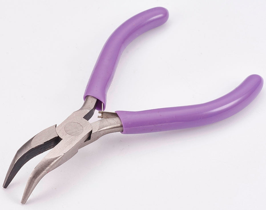 Bent Nose Pliers, Purple