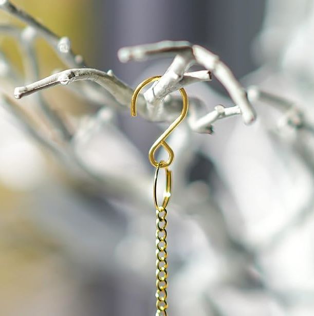 Chandelier Hooks, Gold