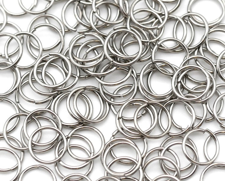 Jump Rings Round, 304SS 8mm
