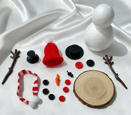 Build a Mini Snowman Kit, Large Style A