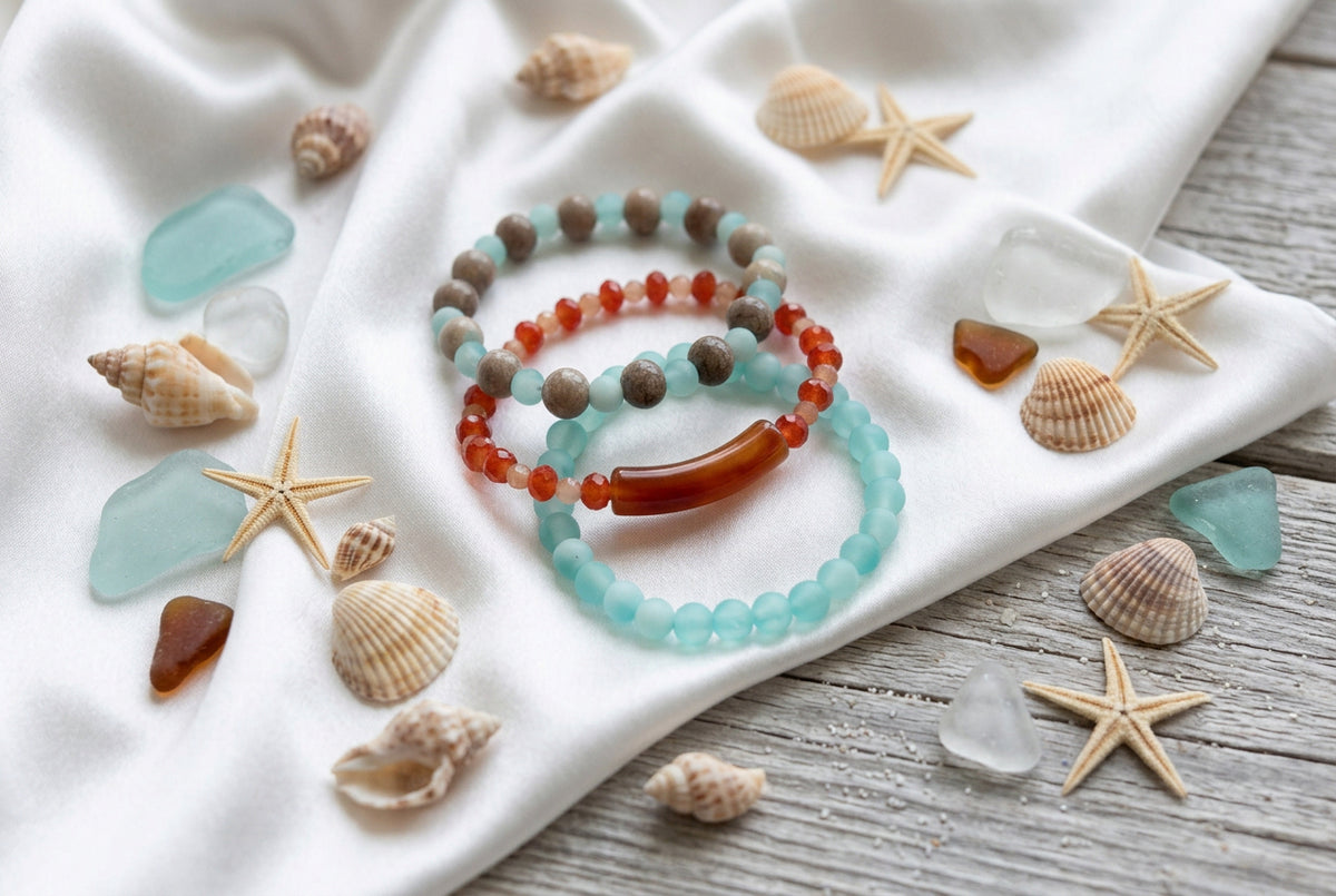 Seaside Stretch Bracelet Trio