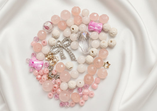 Pretty in Pink Bead Mix