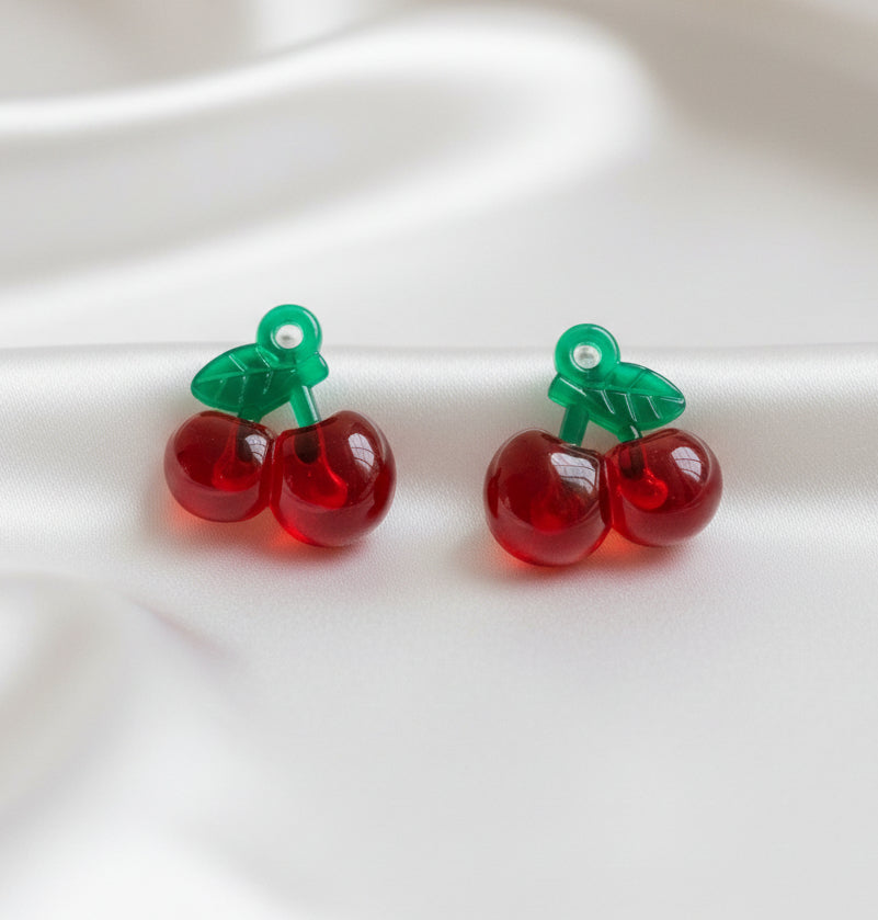 Resin Cherry Charms