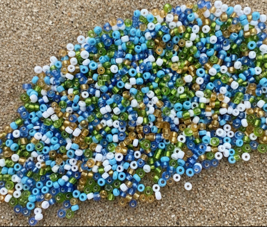 11/0 Seed Beads Tropical Tide