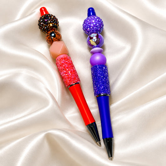 Witchy Web Beadable Pen Kit set of 2
