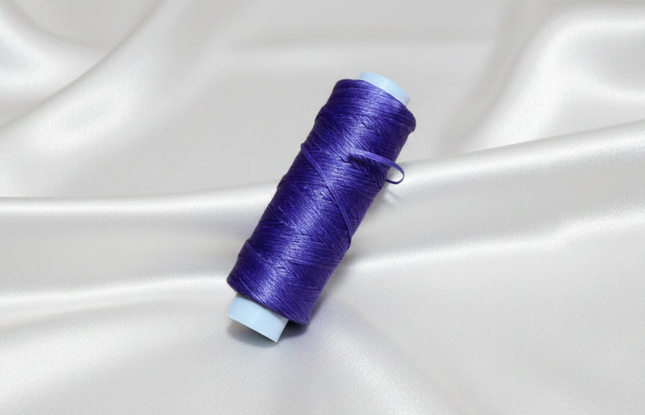 Waxed Knotting Cord, Purple .8mm by the yard