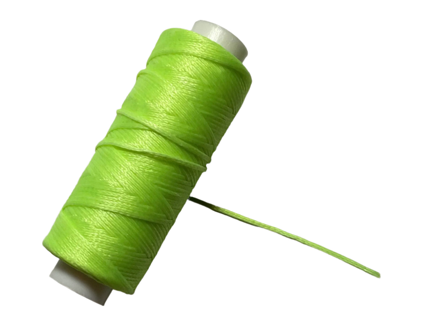 Waxed Knotting Cord, Neon Yellow .8mm