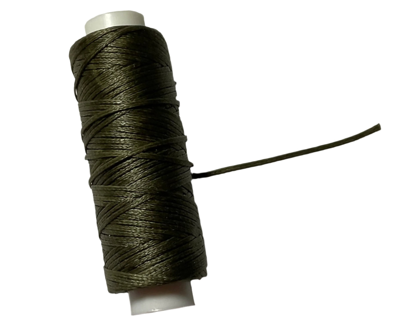 Waxed Knotting Cord, Brown Khaki .8mm