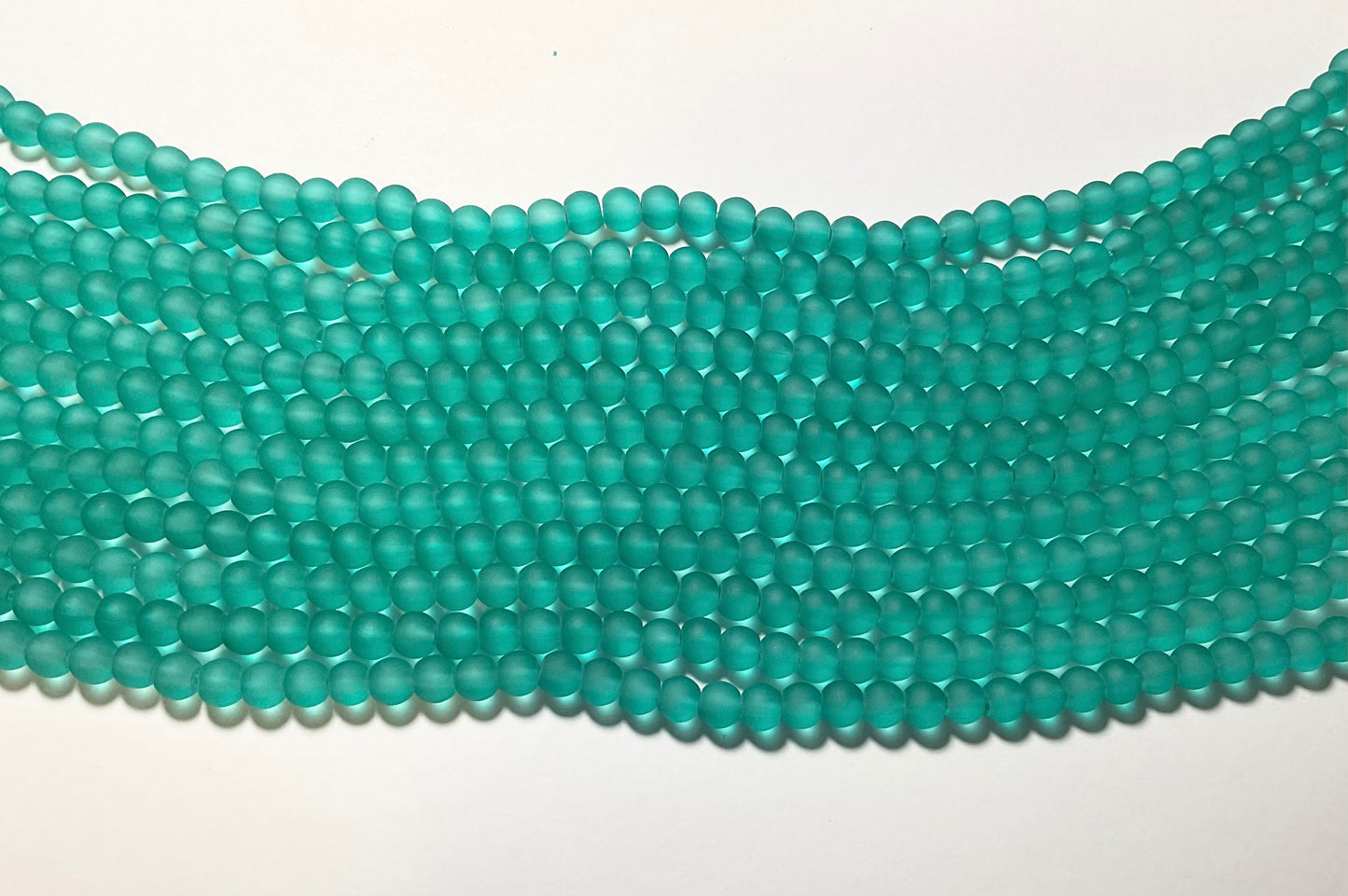 Glass Rounds, Mediterranean Blue