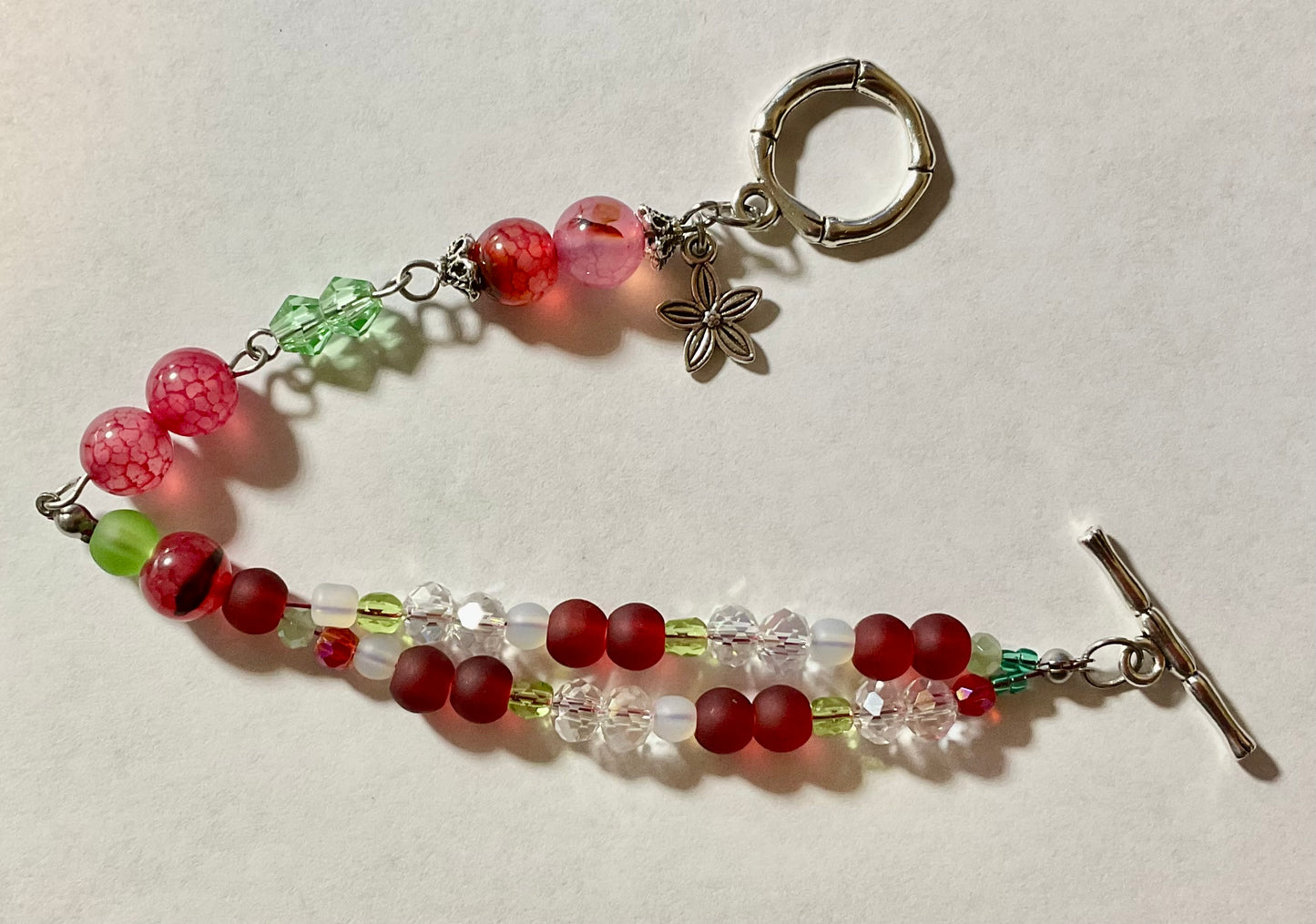 Cherry Tree Double-strand and Link Bracelet Kit