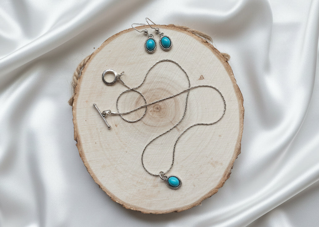 Southwest Drop Necklace Set