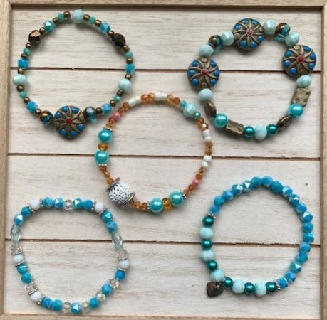 Southwest Inspired Stretch Bracelets