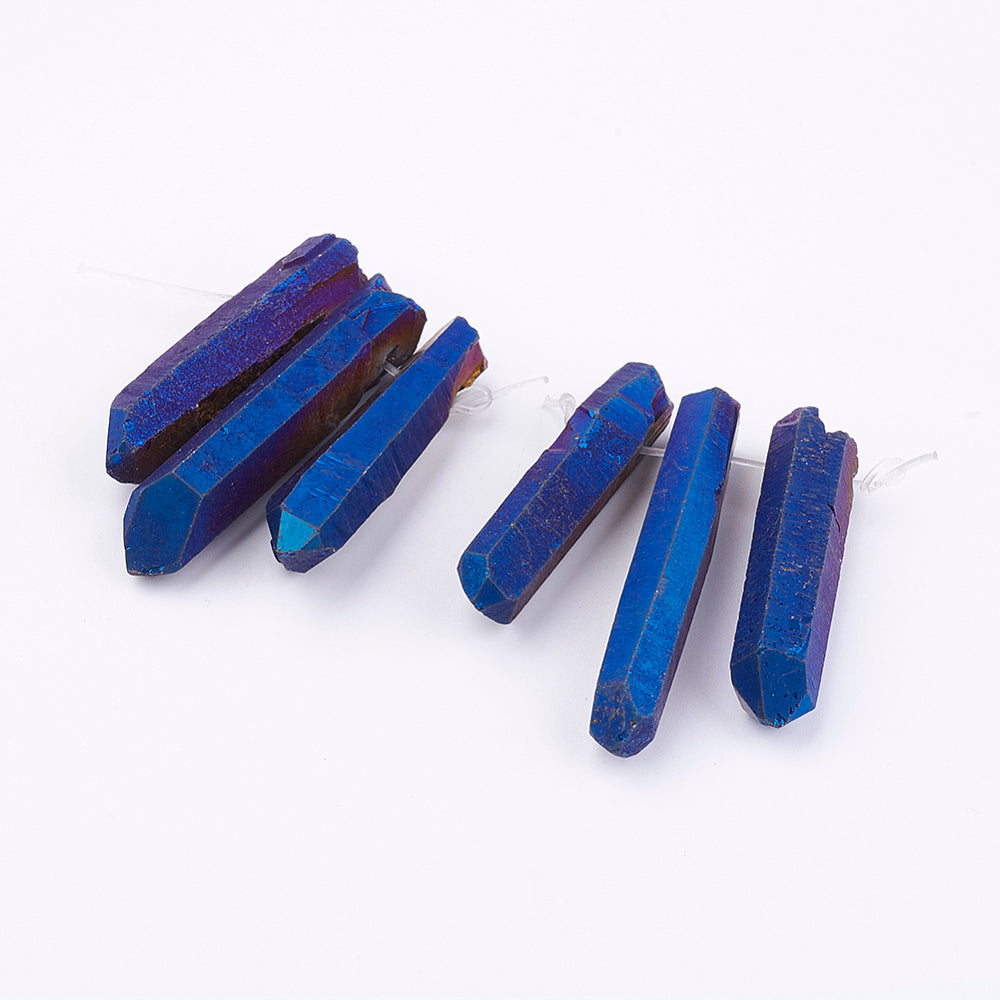 Natural Quartz Rough Cut Pendant