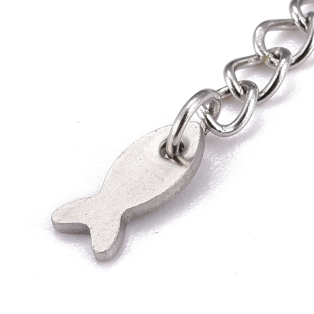 Chain Extender w/Fish 304SS