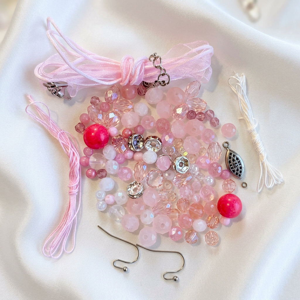 Strength in Pink Bead Mix