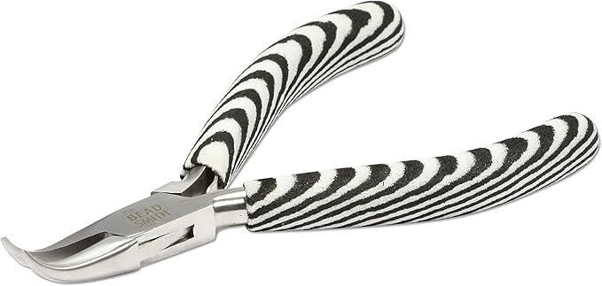 Bent Nose Pliers, Zebra Print Line, The Beadsmith