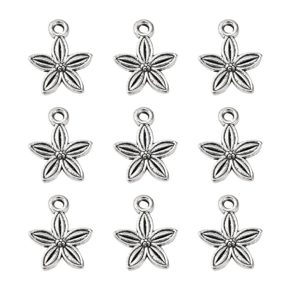 Tibetan Flower Charms