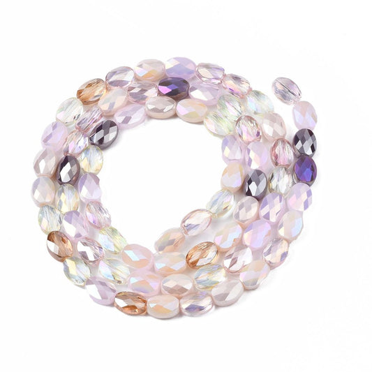 Faceted Ovals, Cloud Nine, 8mm