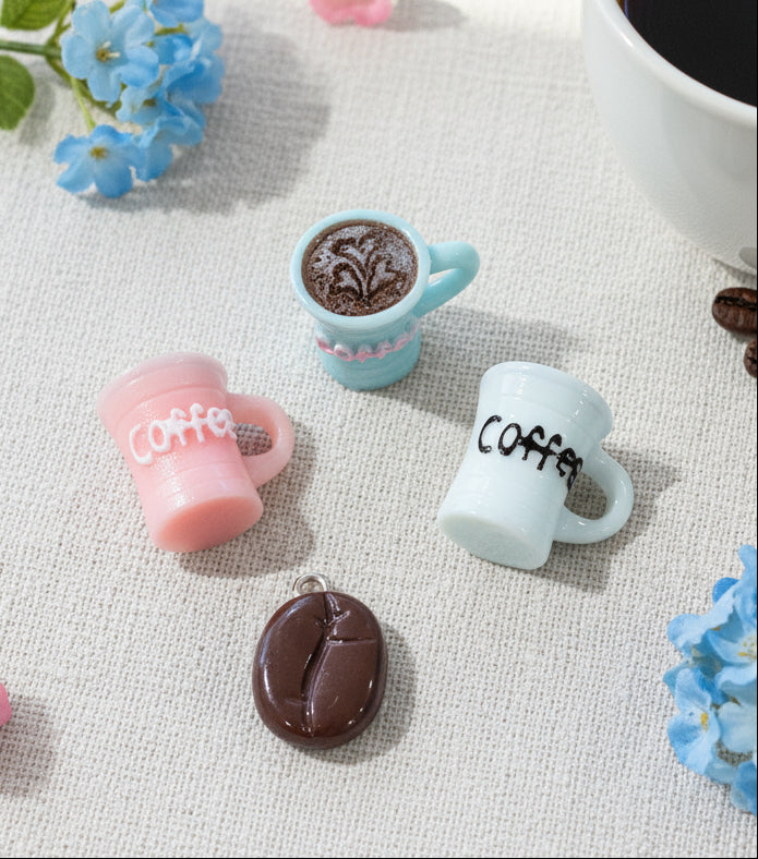 Resin Coffee & Bean Charms