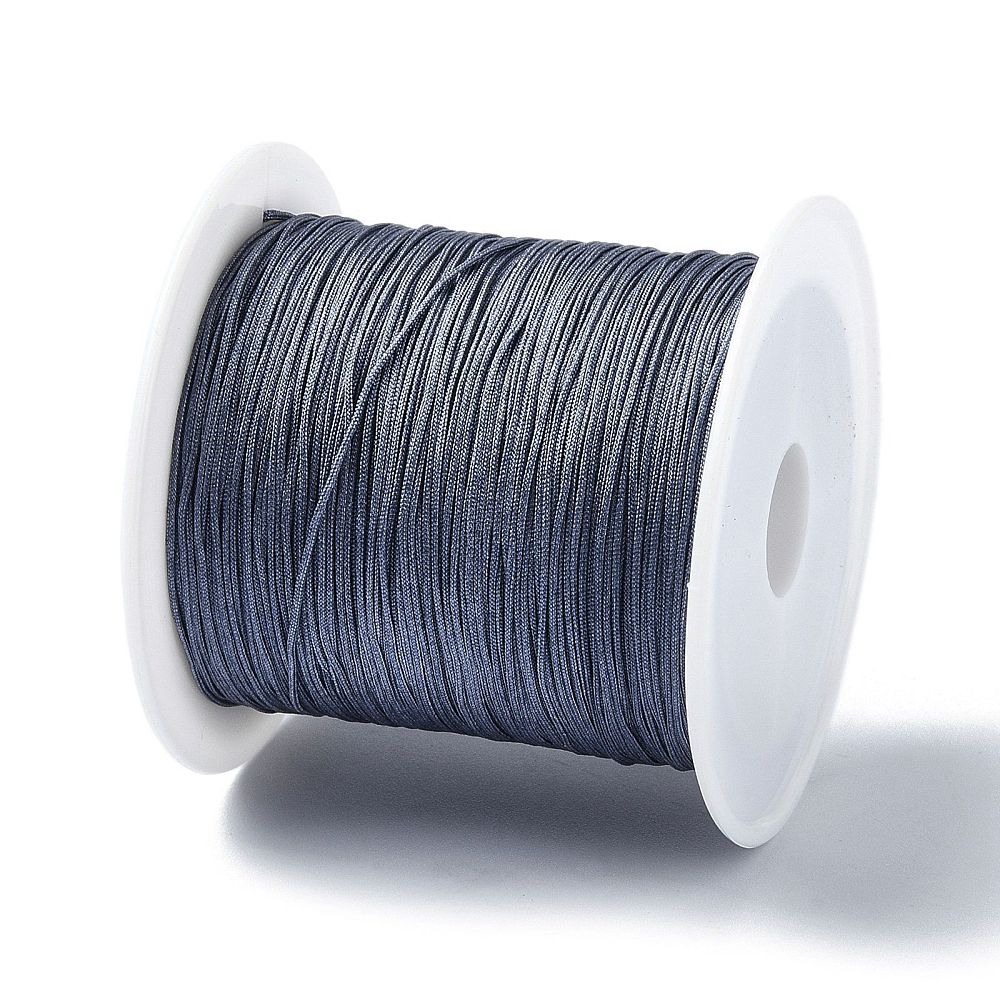 Knotting Cord, Slate .4mm by the yard