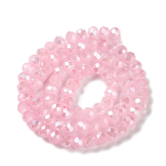 Rondelles, Flamingo 6mm