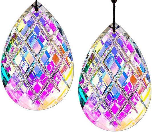 Teardrop K-9 Crystal Prism 76mm