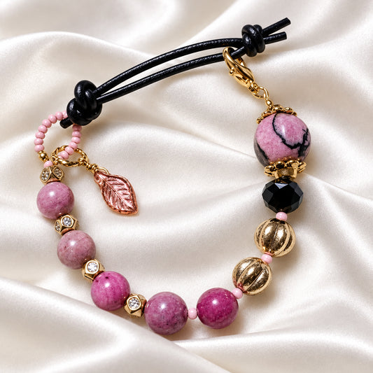 Rhodonite Romance Bracelet Kit