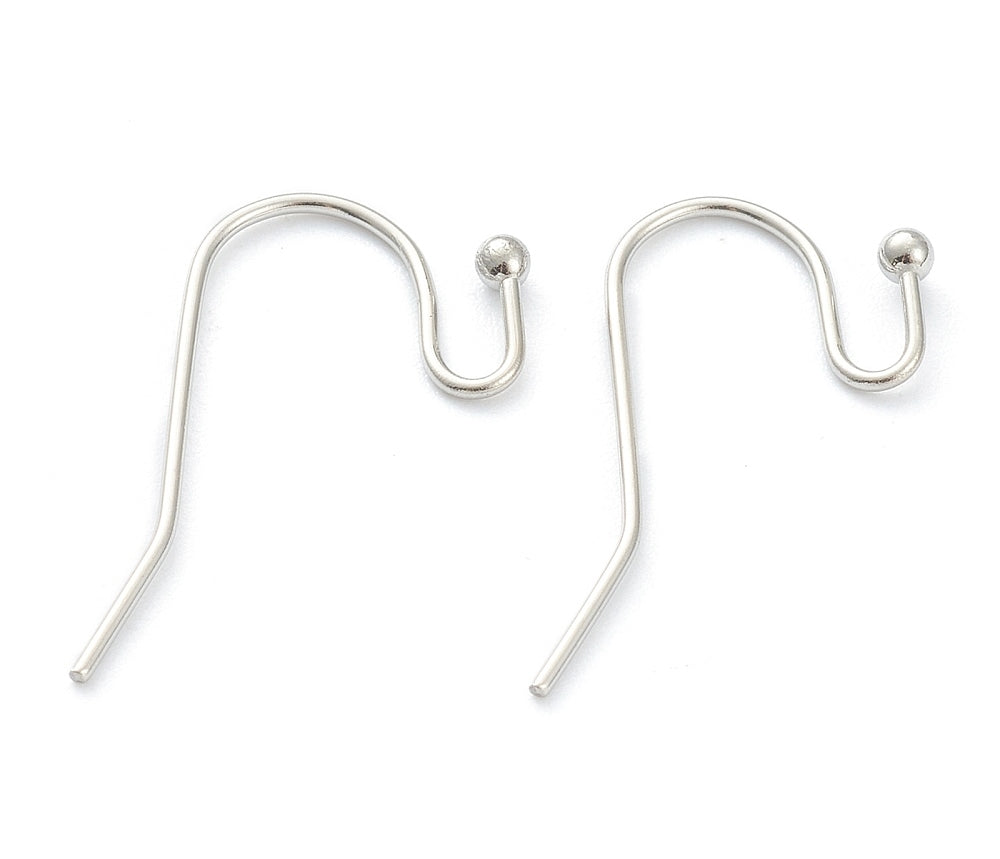 French Hook Ear Wires, 316SST