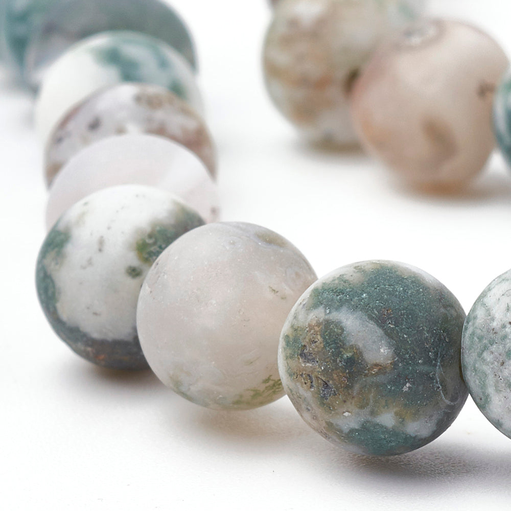 Natural Agate, Tree 6mm
