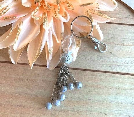 Silver Tassel Dangle