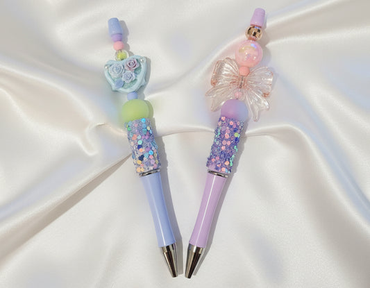 Blush Love Beadable Pen Kit set of 2